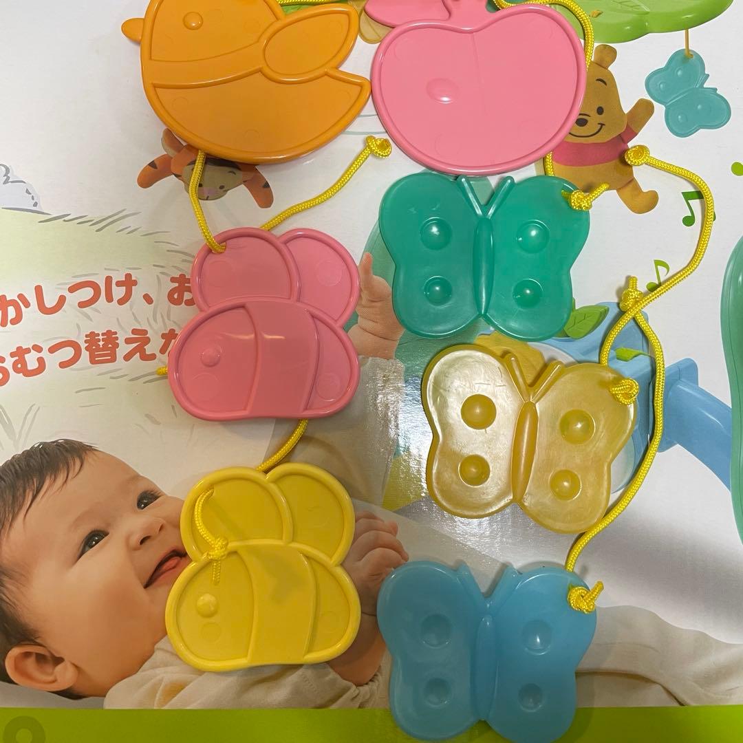 【美品】プーメリー　えらべる回転6ＷＡＹジムにへんしんメリー