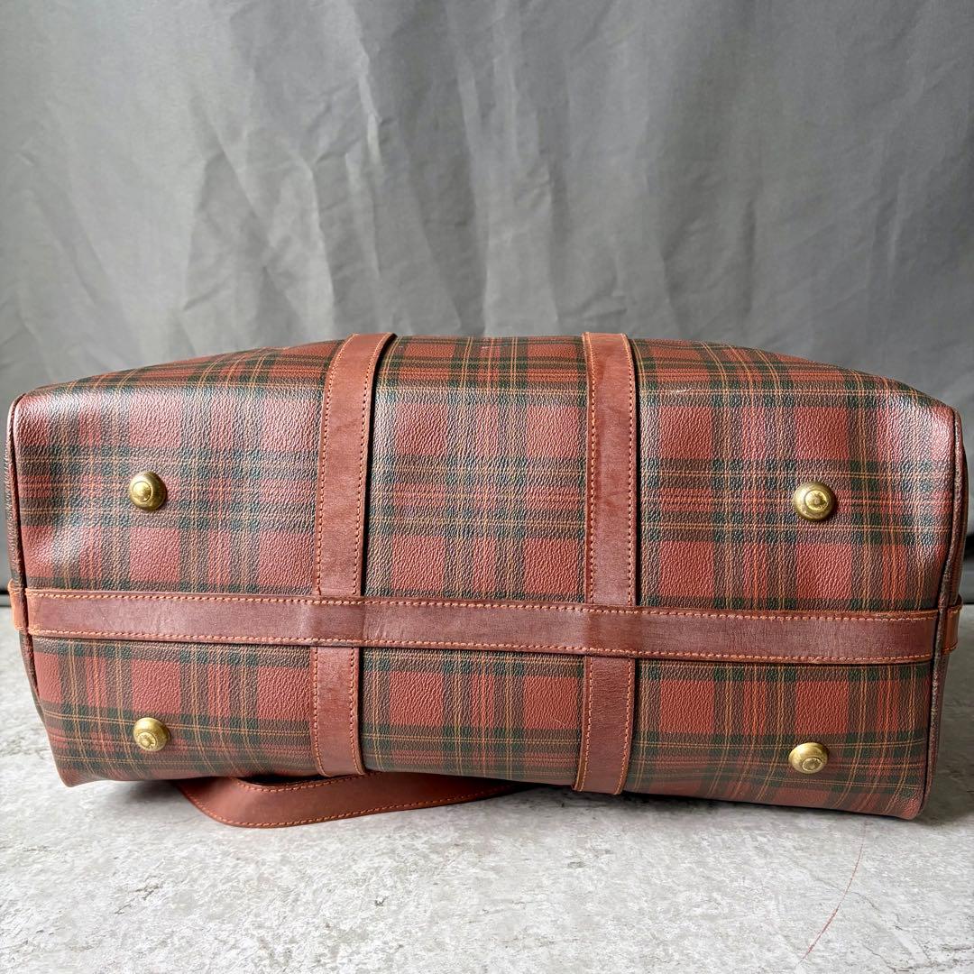 ク*ロ様 希少 ポロラルフローレン ボストンバッグ タータンチェック 2way