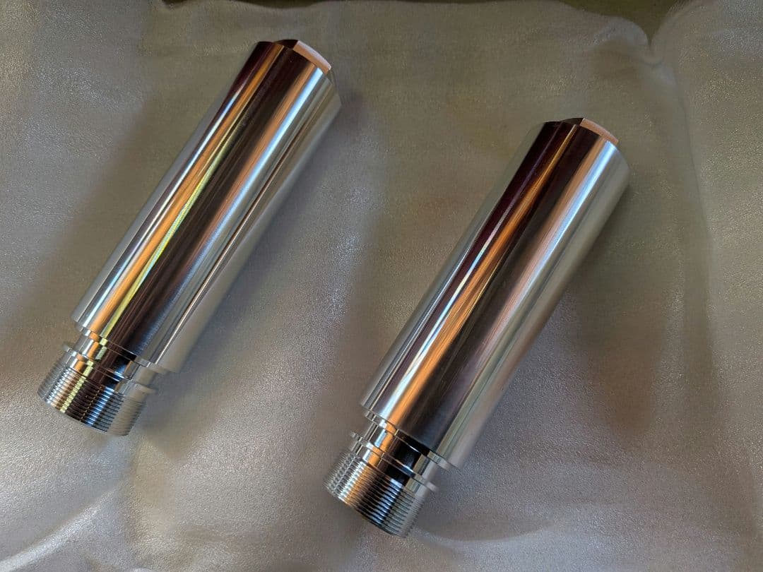 フォークジョイント SR400 SR500 100mm エアーバルブ無し　新品