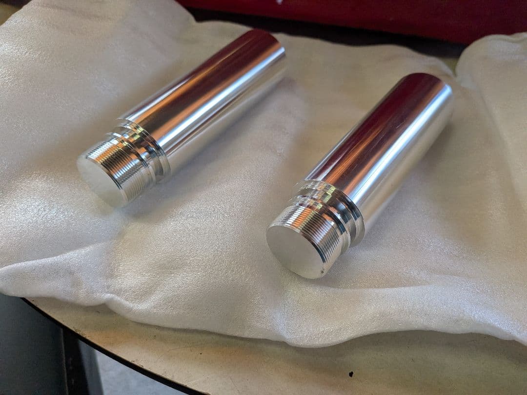 フォークジョイント SR400 SR500 100mm エアーバルブ無し　新品