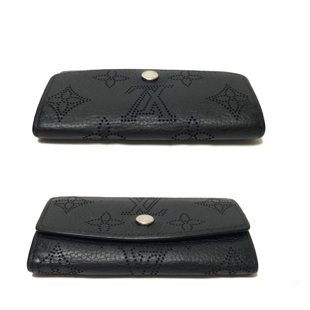 【美品】LOUISVUITTONヴィトン マヒナ　キーケース　4連