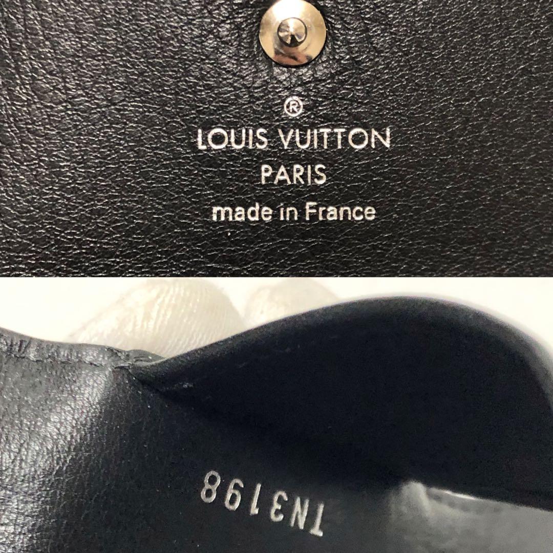 【美品】LOUISVUITTONヴィトン マヒナ　キーケース　4連