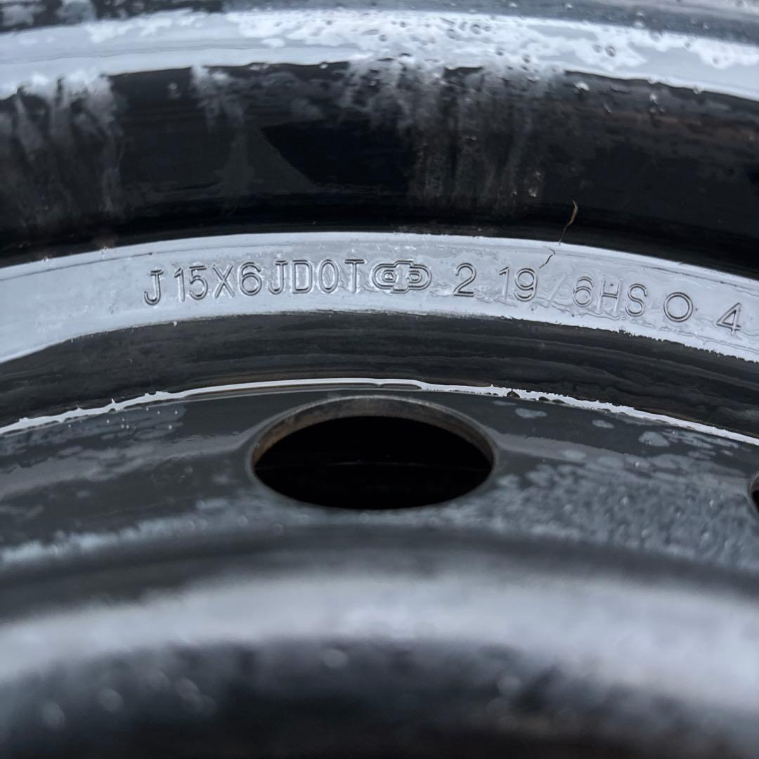 ハイエース200系　純正15インチ 6Jホイール 4本セット