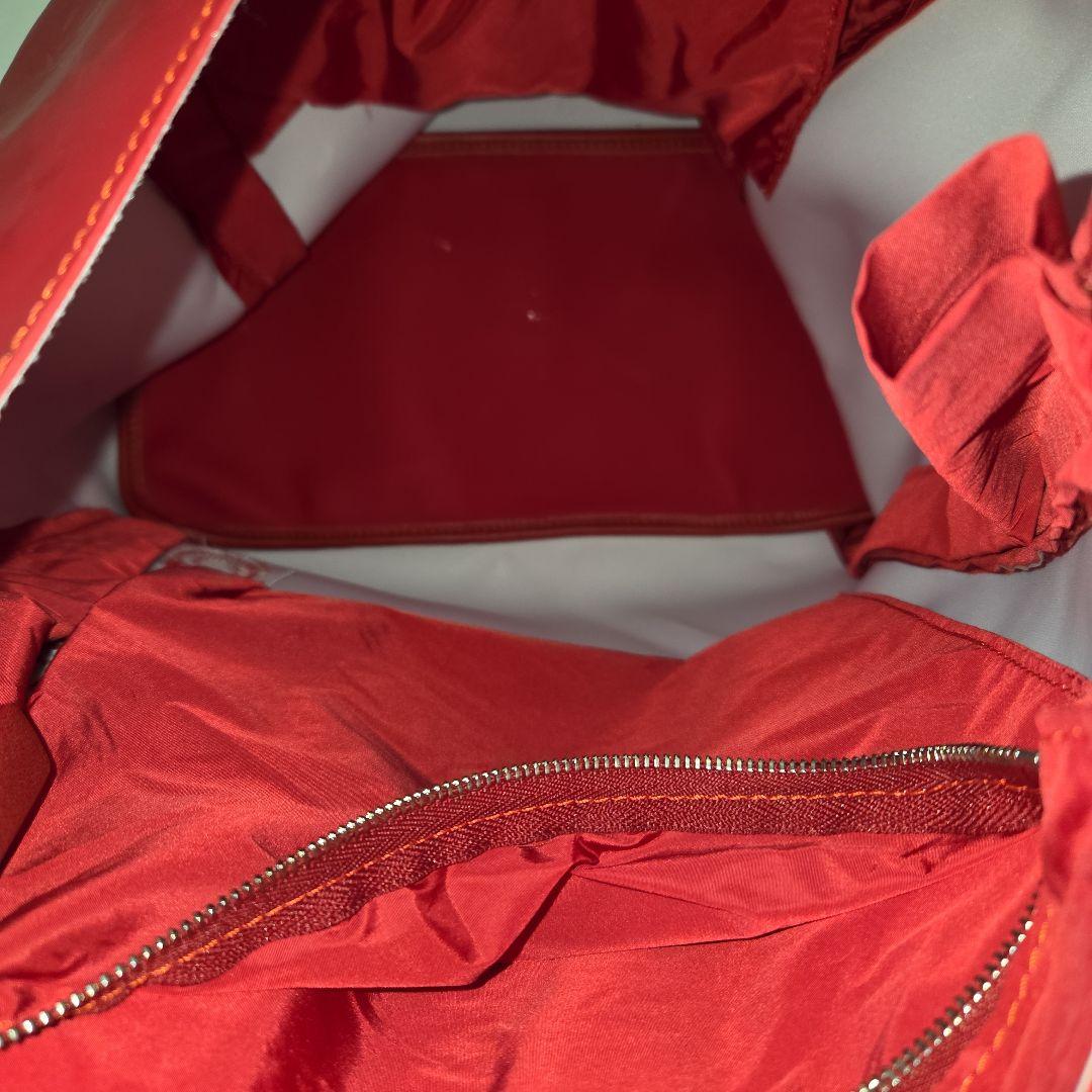 DSQUARED2 赤 トートバッグ ジッパー付き