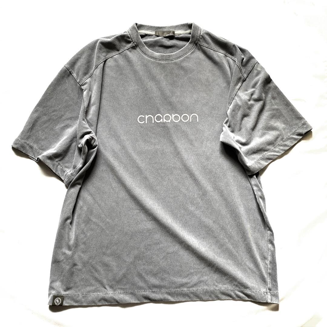 シャルボン PIGMENT DYE PRINT T-SHIRT L