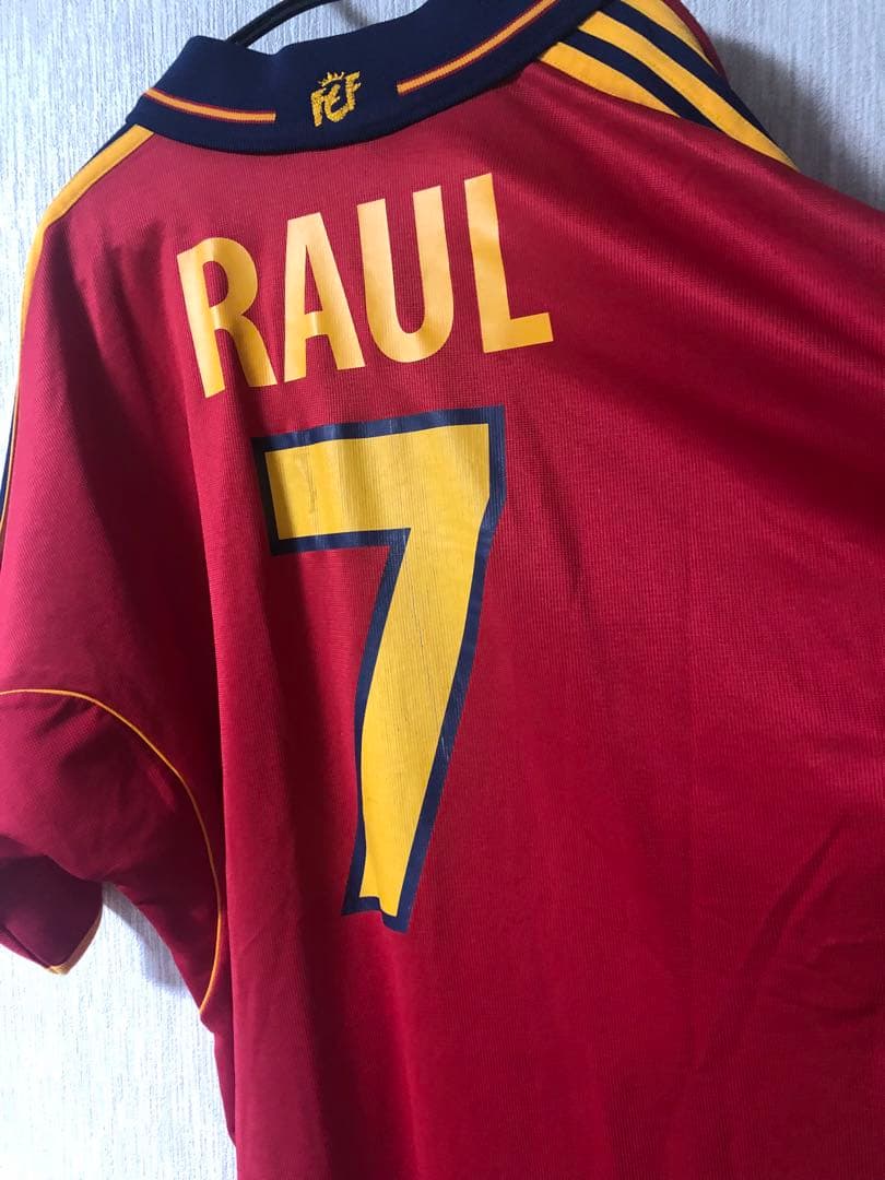 スペイン代表　2000 ラウール　ユニフォーム