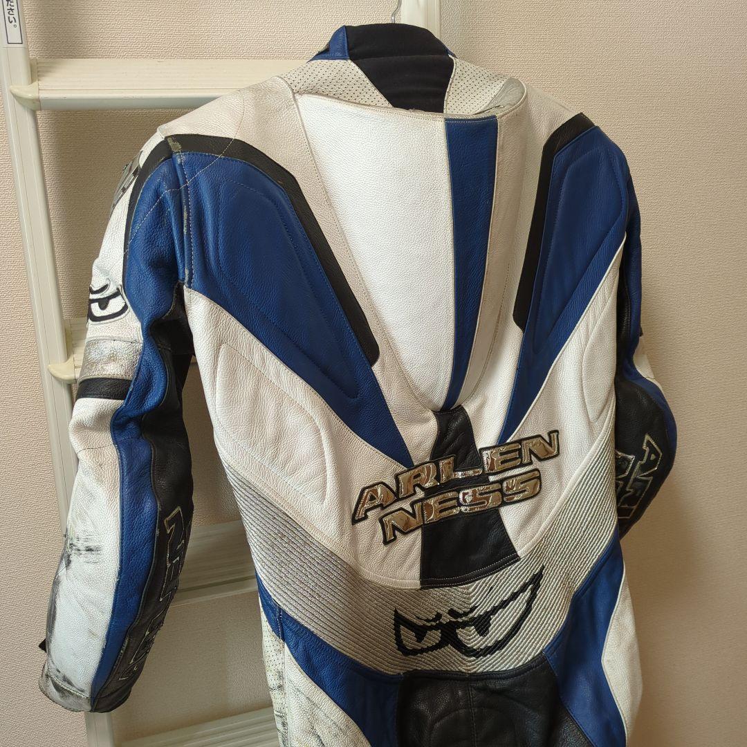 ARLEN NESS 革ツナギ 青/白/黒