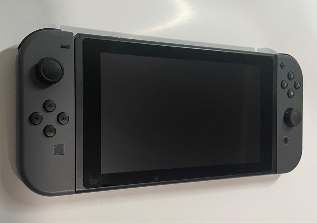 Nintendo switch グレー本体 バッテリー強化版 新型