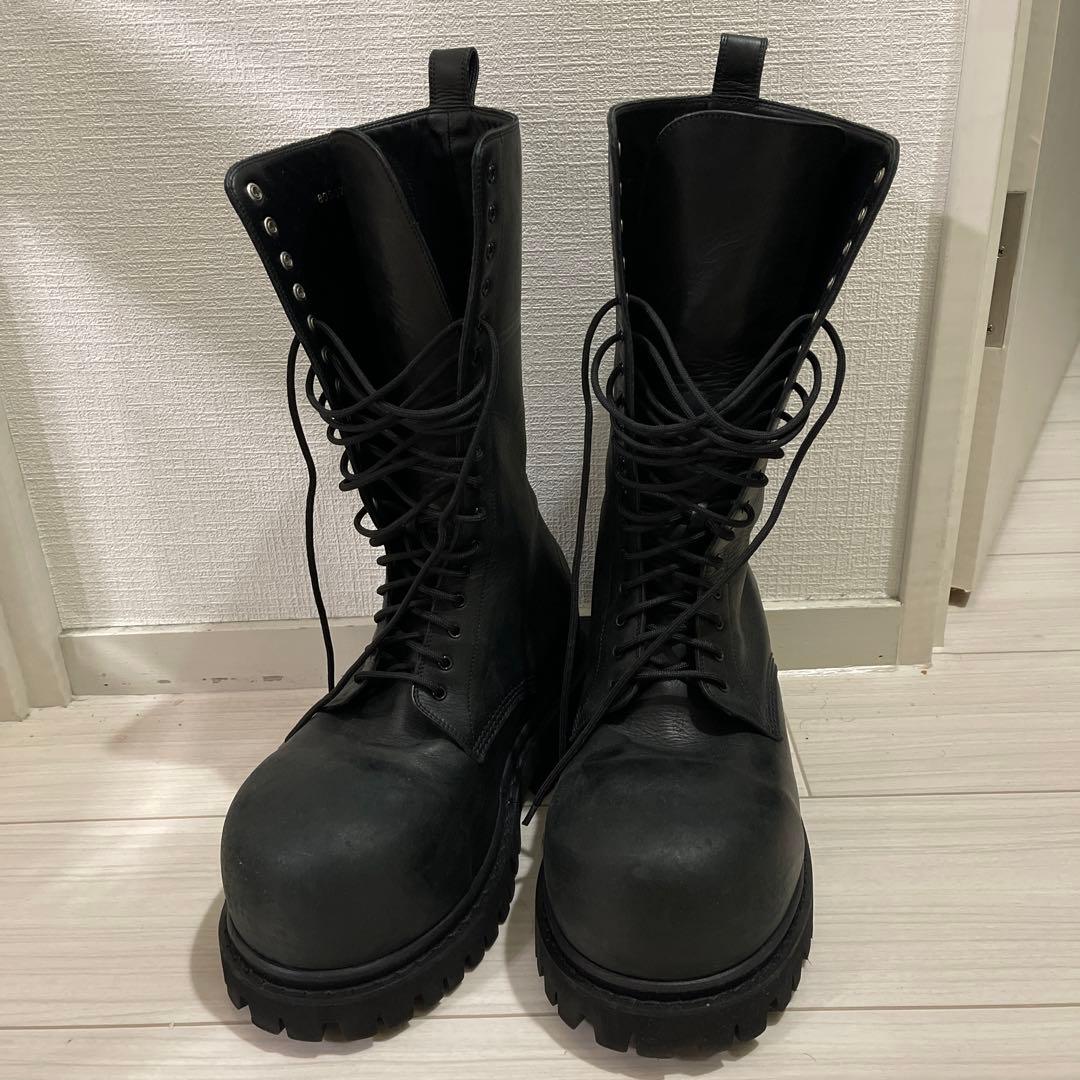 s0saバレンシアガ　BALENCIAGA ストンパーブーツ 42