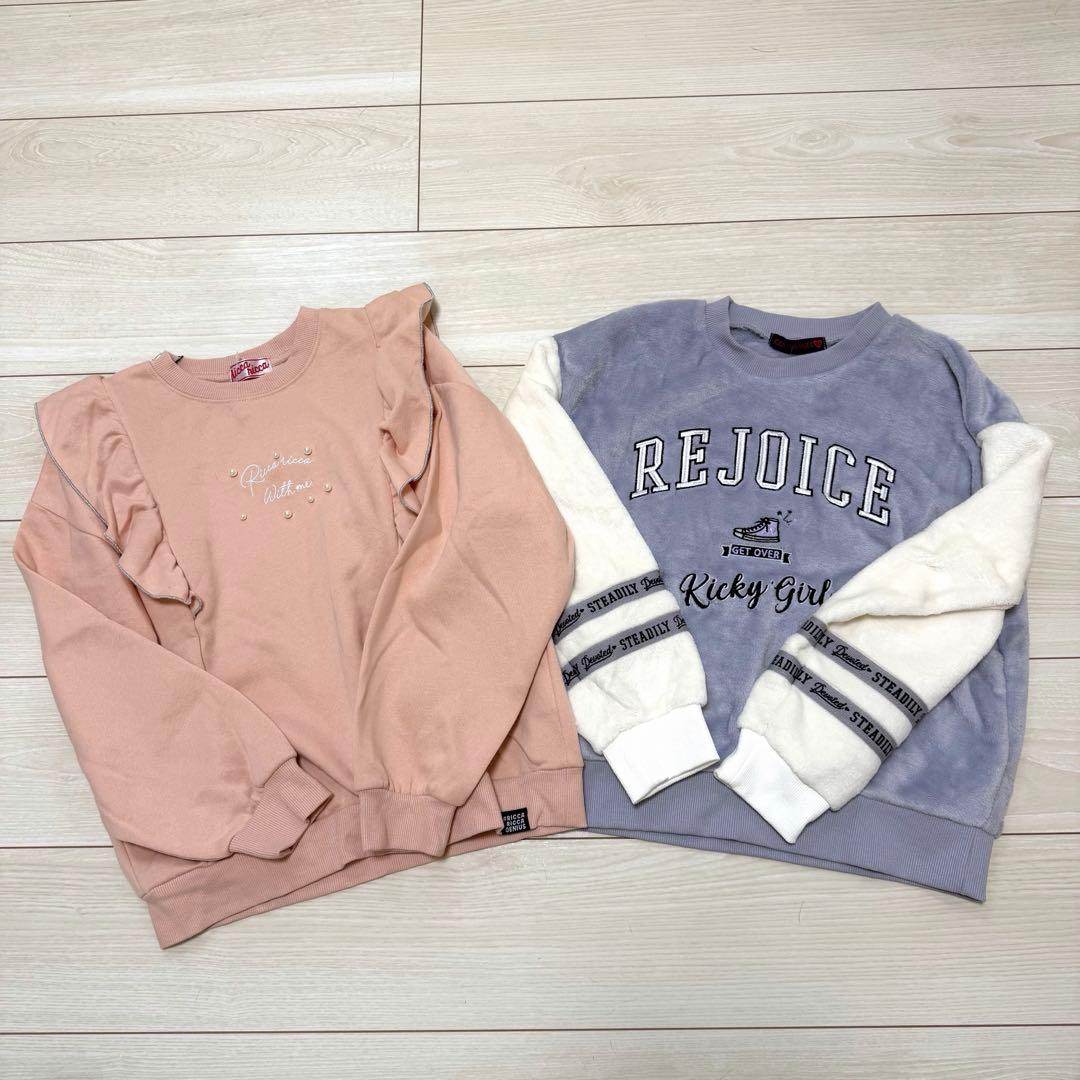 女の子　冬服　まとめ売り　トレーナー　長袖　半袖　150