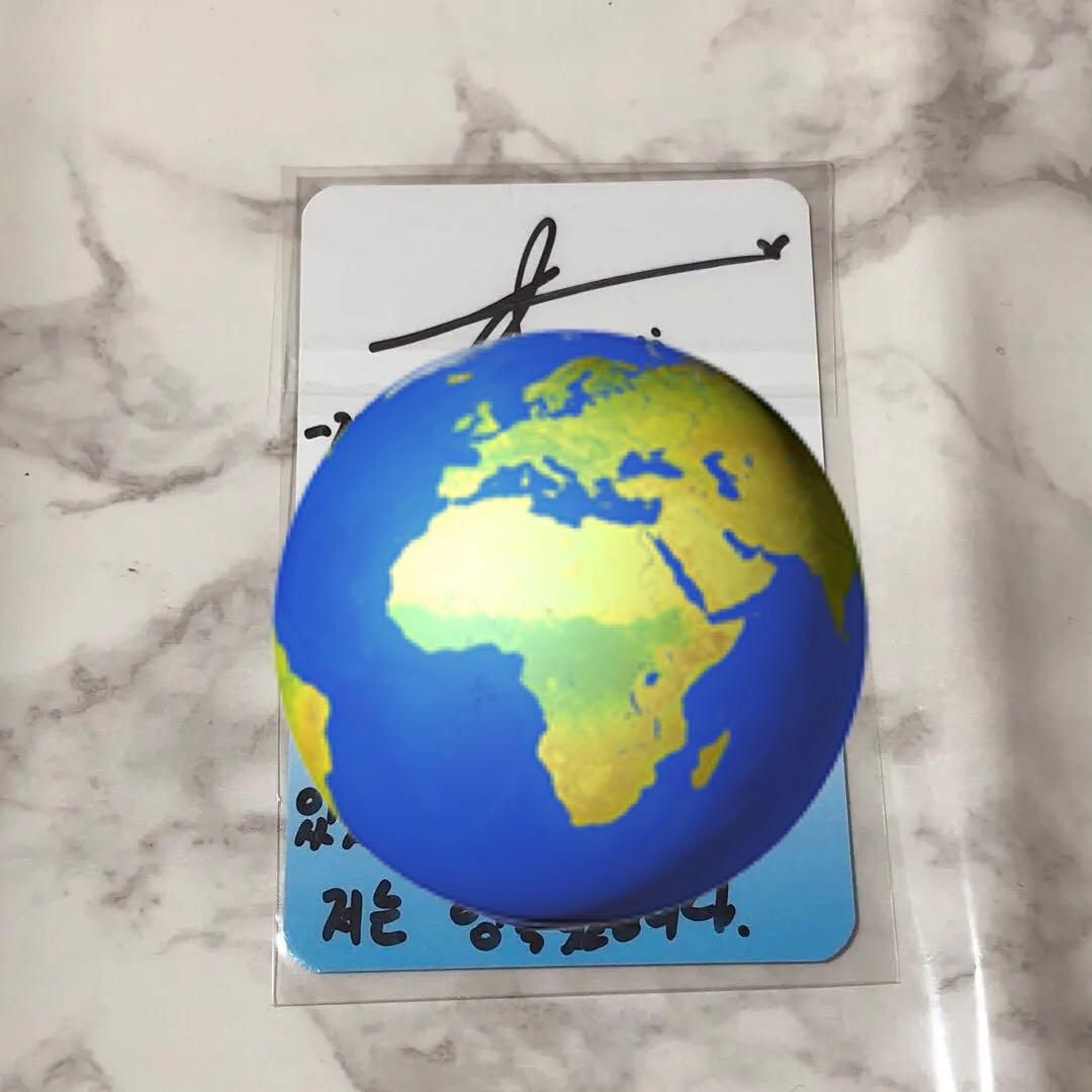 少年ファンタジー ソパン ファイナル 観覧 トレカ ジェミン サイン入り