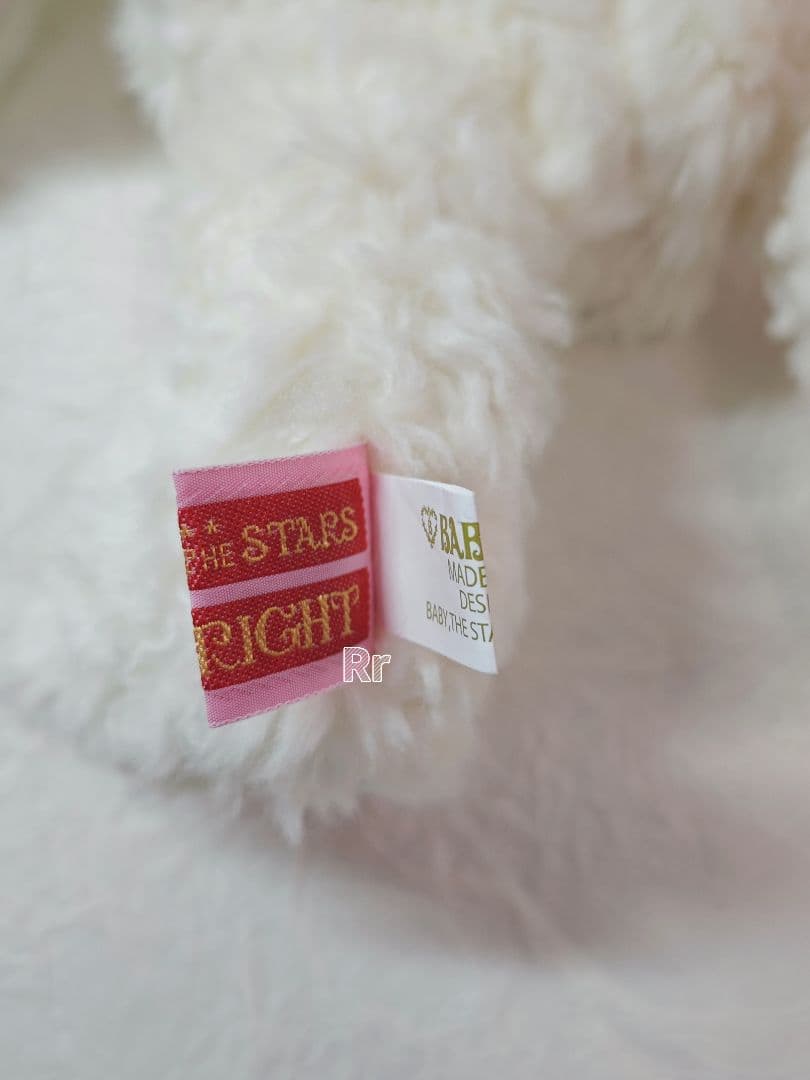 BABY うさくみゃちゃんポシェット&缶バッジ　オフ白×ピンク