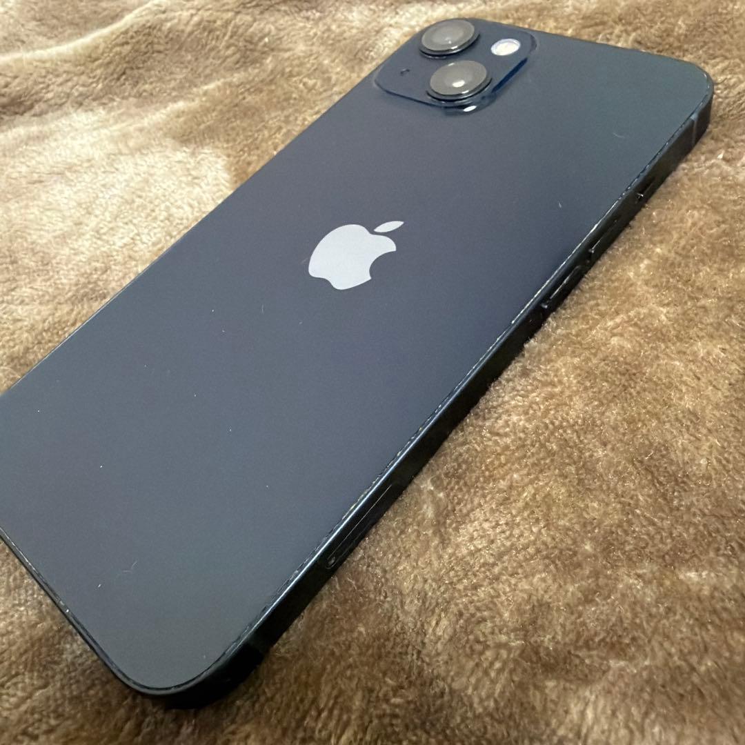 iPhone13 ミッドナイト 128GB 画面ひびあり
