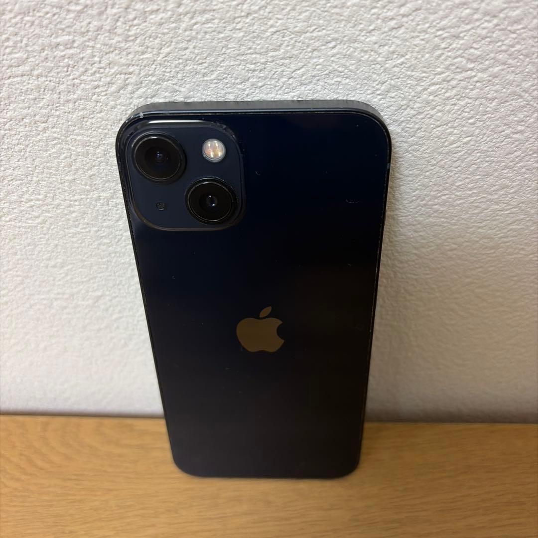 iPhone13 ミッドナイト 128GB 画面ひびあり