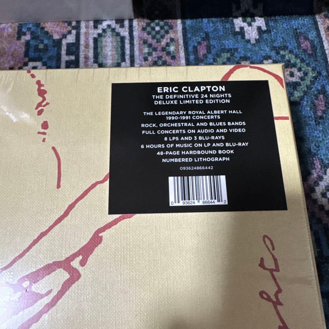 値下げ！未開封！エリック・クラプトン24 Nights 8LP+3BD ボックス