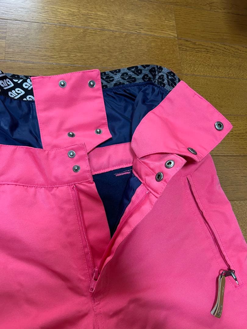 ARG ピンク スノーボードウェア S
