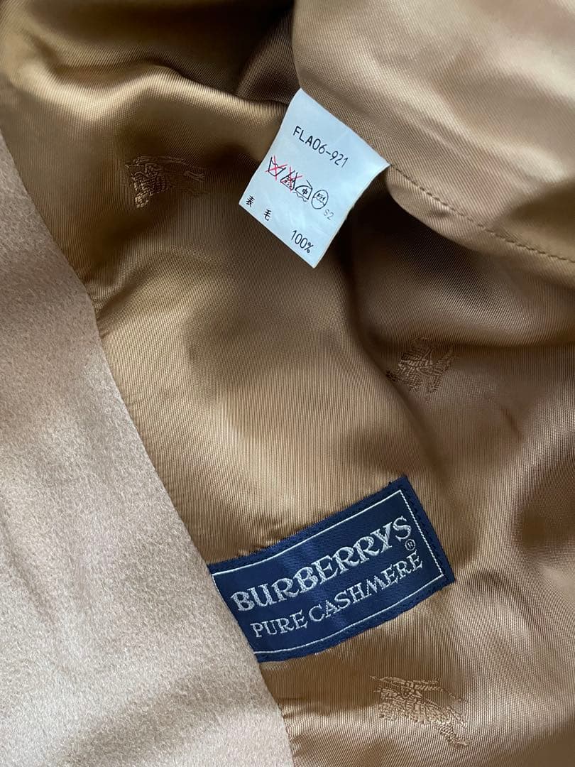 BURBERRY'S カシミヤ ロングコート ベージュ