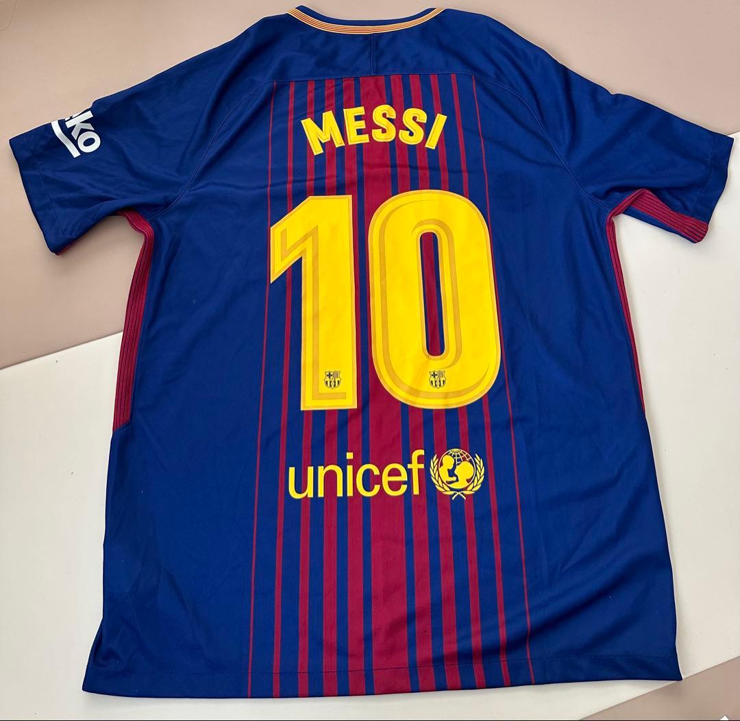 FCバルセロナ 17/18 メッシ ホームユニフォーム 【Lサイズ】