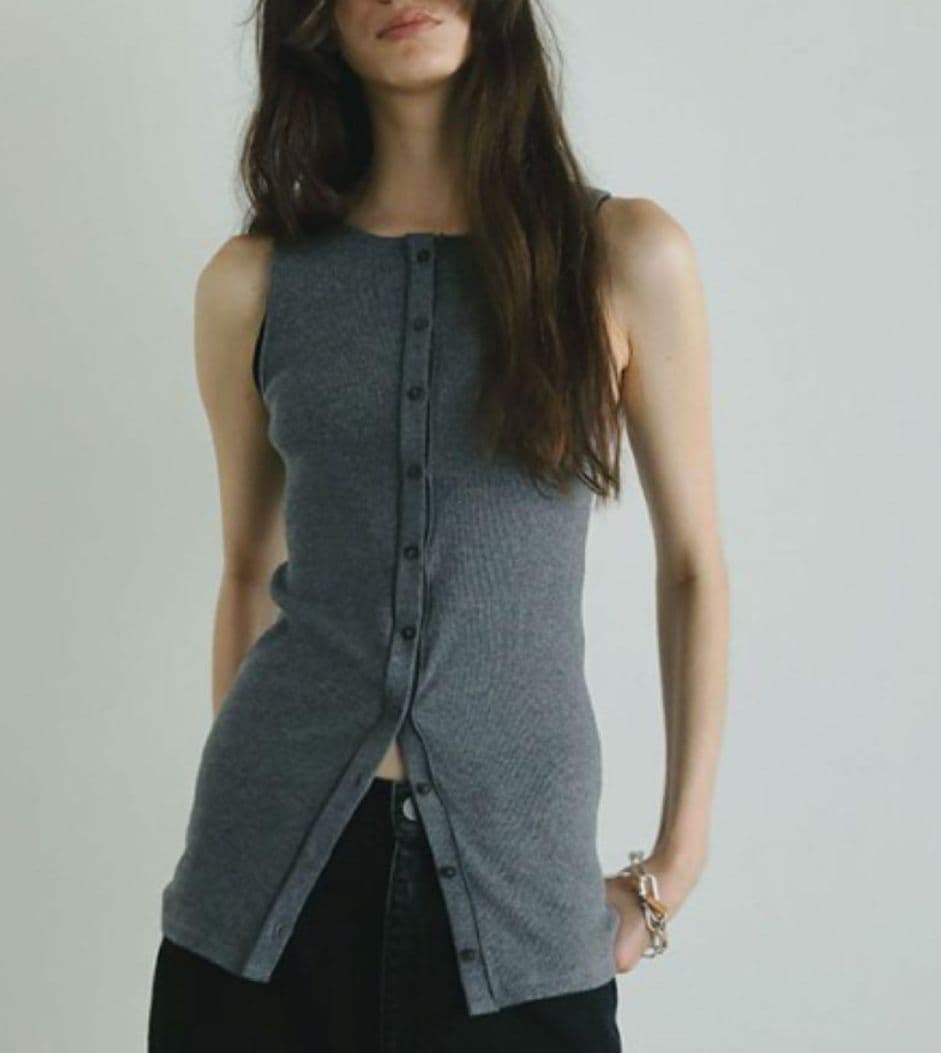 新品　ETRÉ TOKYO 　エトレトウキョウ　フロントオープンタンクトップ