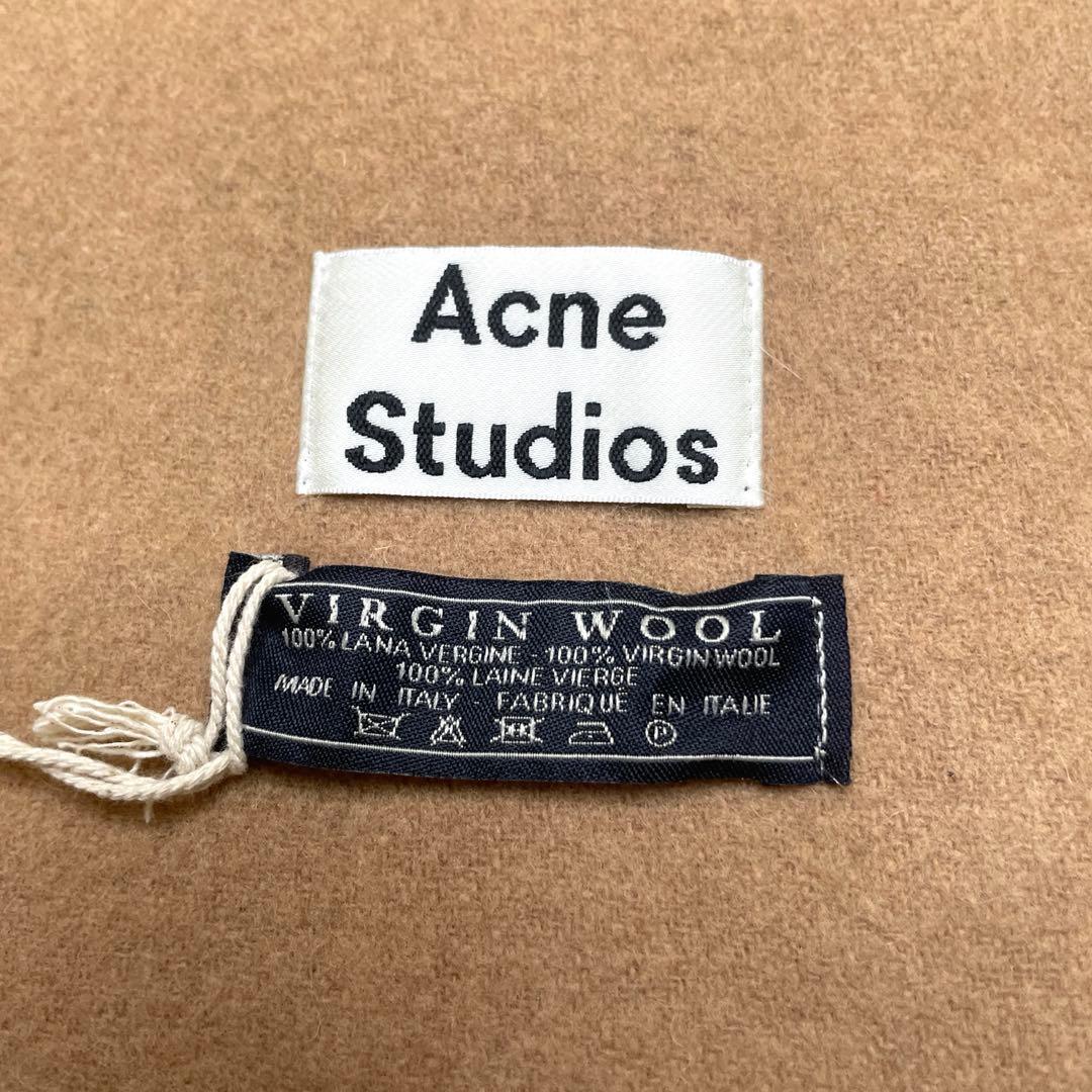◆未使用品◆ Acne Studios ヴァージンウール 大判マフラー　ストール
