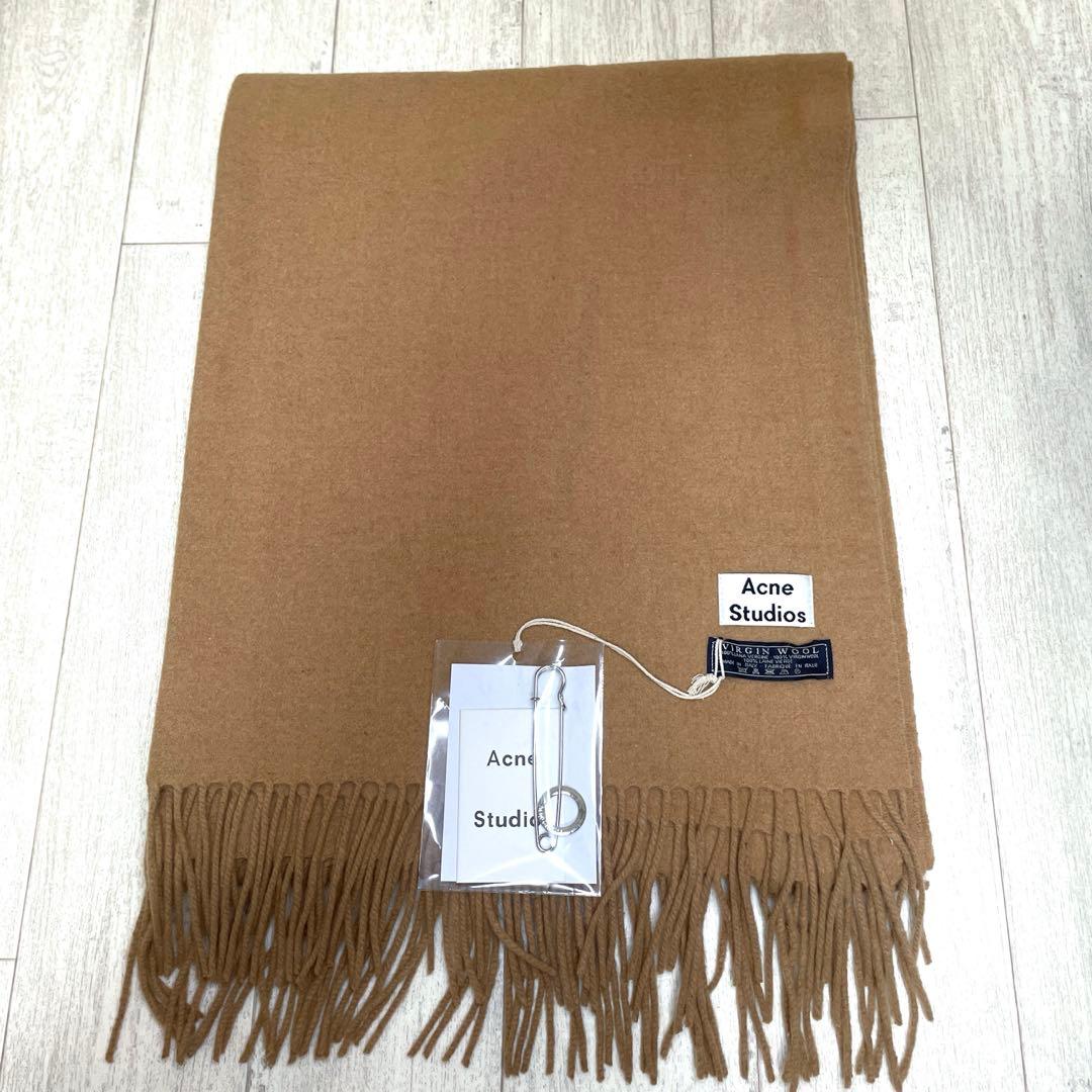 ◆未使用品◆ Acne Studios ヴァージンウール 大判マフラー　ストール