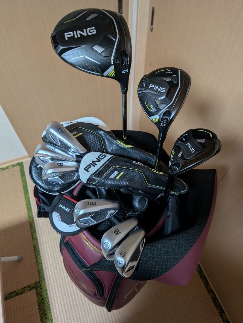 PING G430 ゴルフクラブセット 10本 キャディバッグ付き
