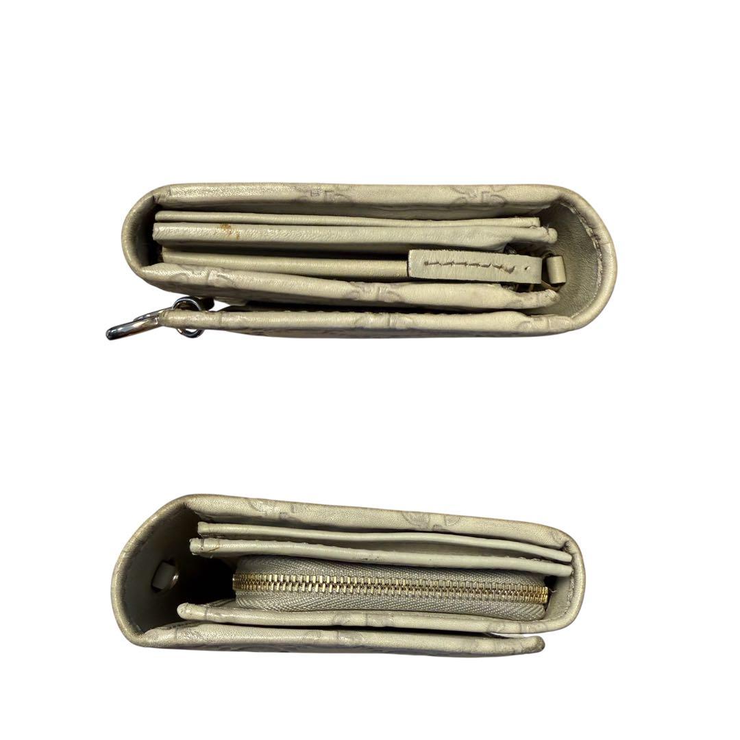 GUCCI GGパターン 長財布 アイボリー