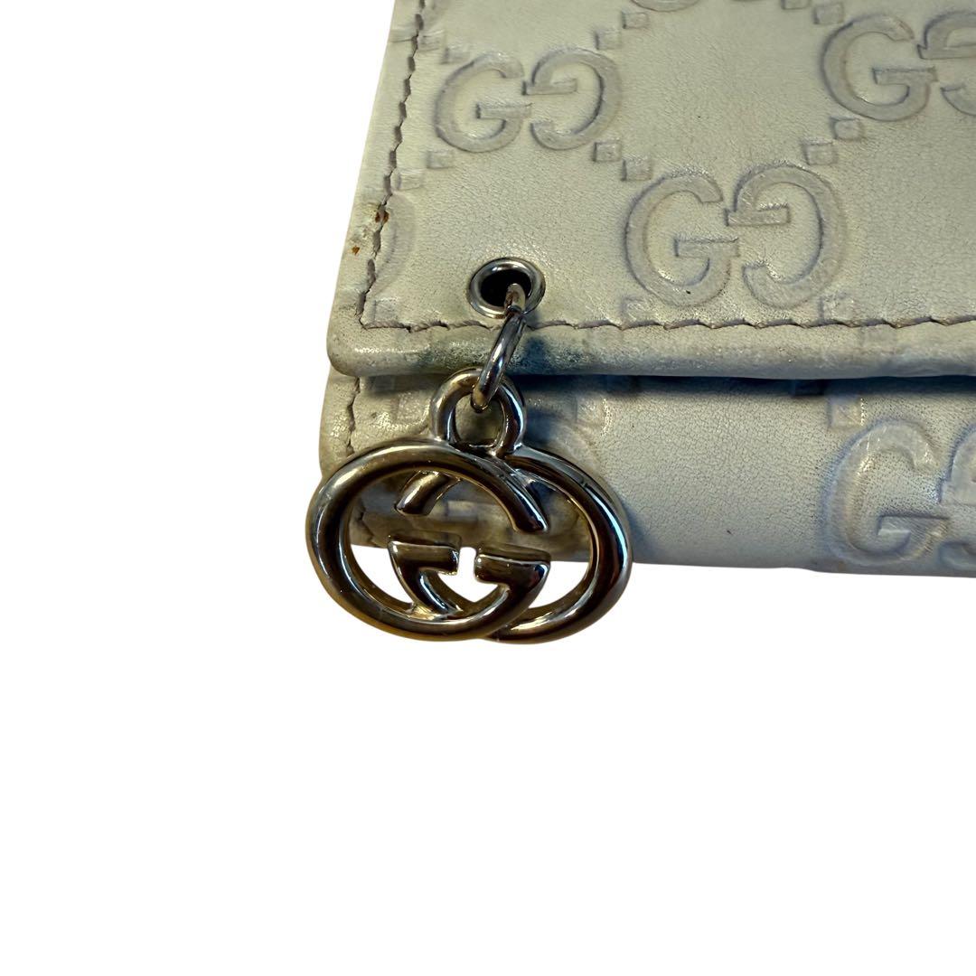 GUCCI GGパターン 長財布 アイボリー