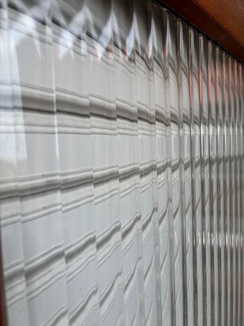 アンティーク建具 モールガラス戸(のんちゃんさん専用)