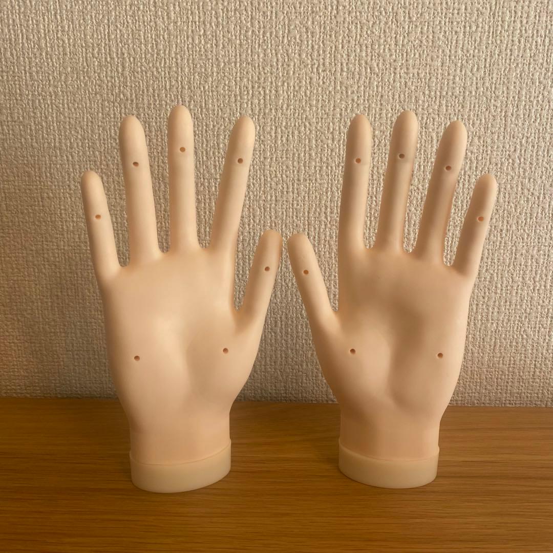 JNEC ネイリスト技能検定試験用　練習用セット認定モデルハンド