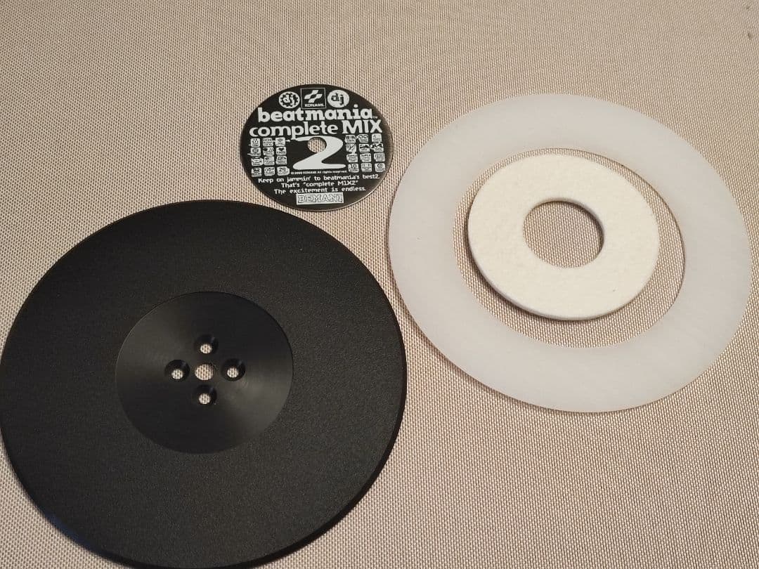 beatmania ミニ筐体用ターンテーブル 部品 パーツ