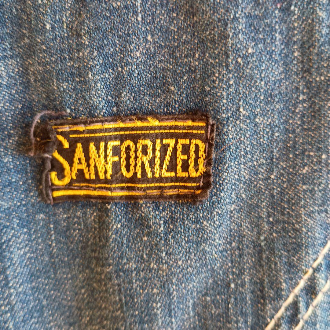 50s 60s USA製 vintage オーバーオール SANFORIZED