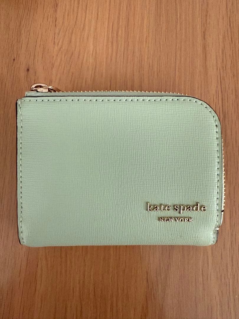【新品未使用】kate spade new york キーケース グリーン