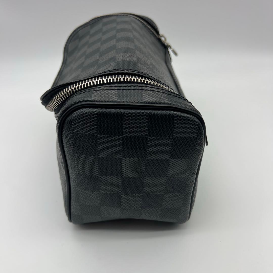 【美品】ダミエ グラフィット トワレ N47625 セカンドバッグ