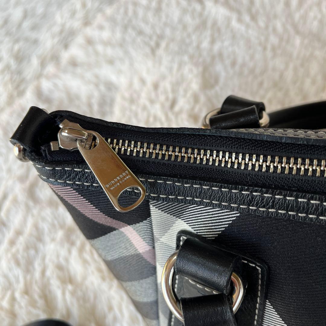 BURBERRY BLUE LABEL ショルダーバックノバチェック 2way