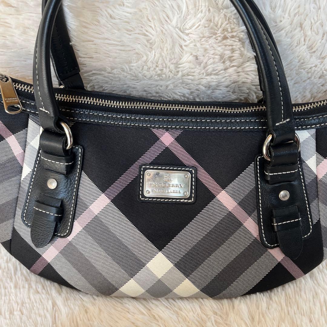 BURBERRY BLUE LABEL ショルダーバックノバチェック 2way