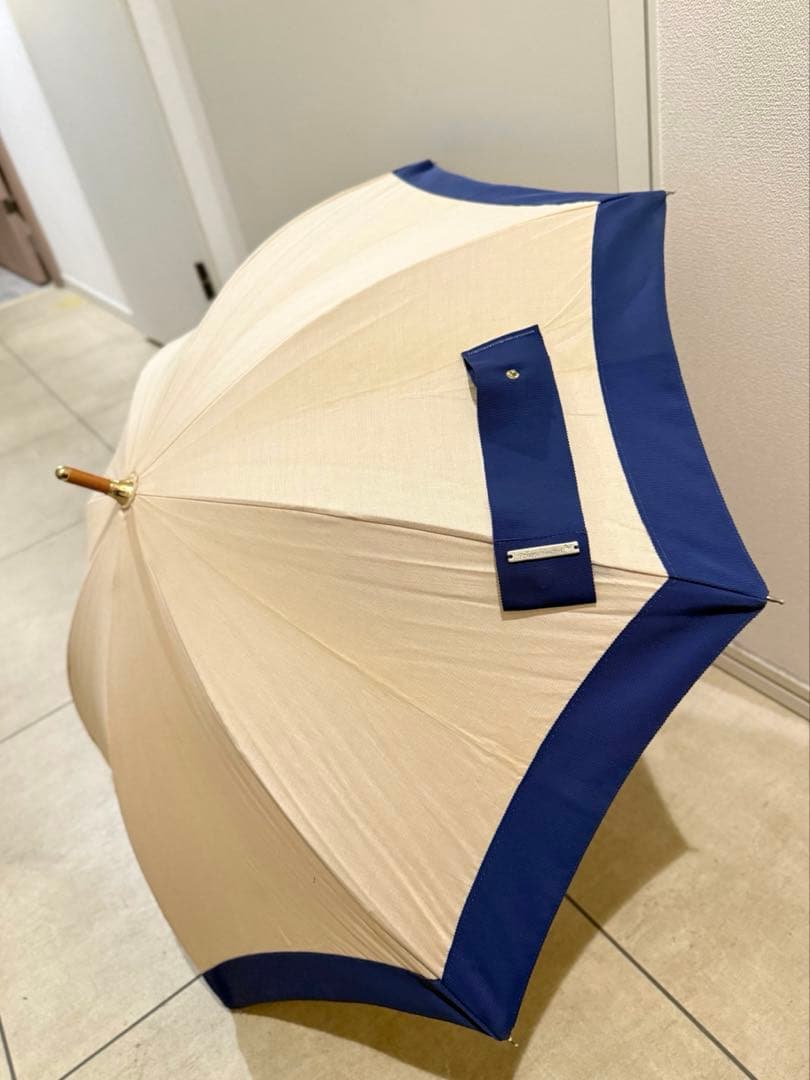 アシーナニューヨーク　日傘　ブルー