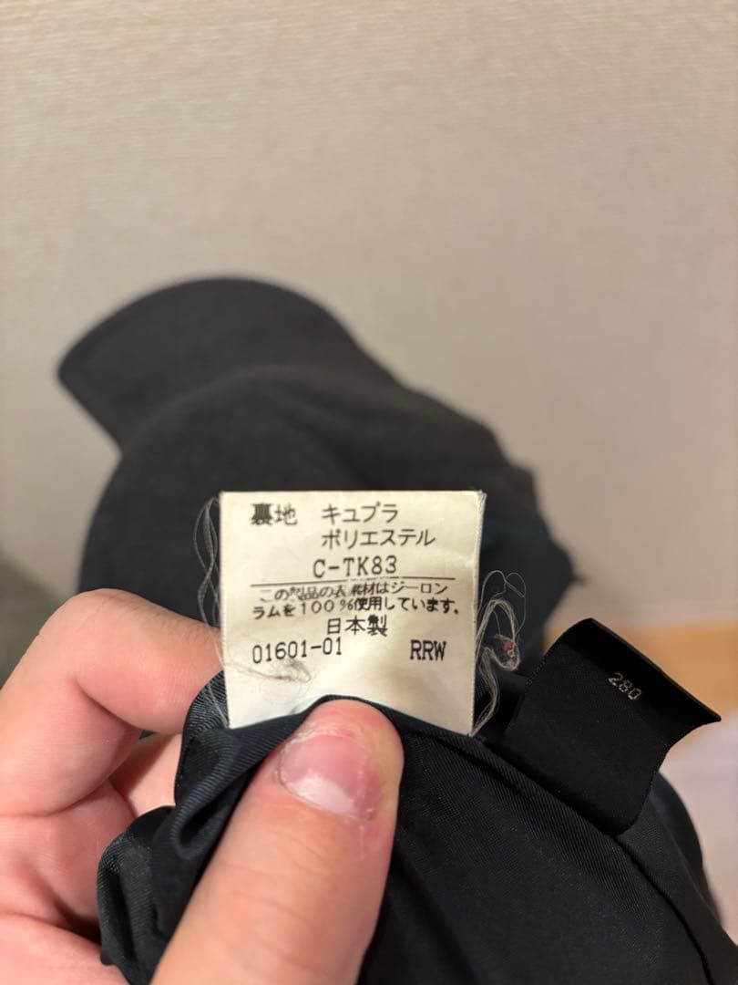 【値下げ可‼️】Burberrys グレー ピーコート ウール