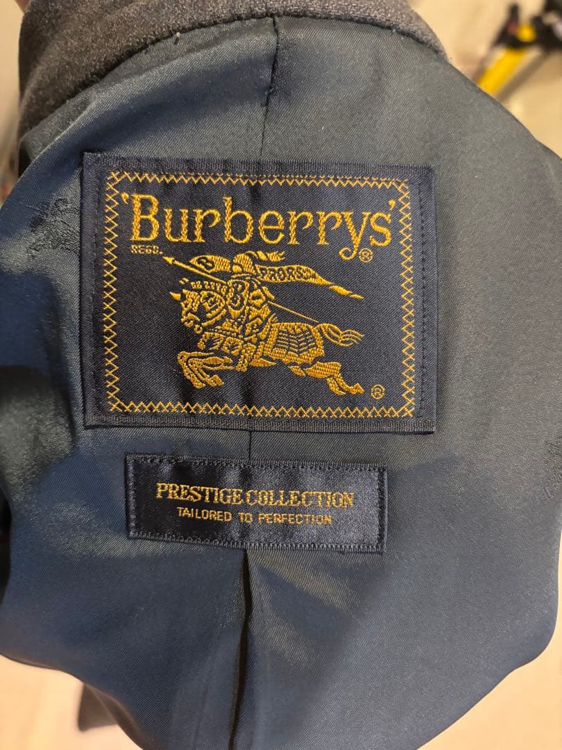 【値下げ可‼️】Burberrys グレー ピーコート ウール