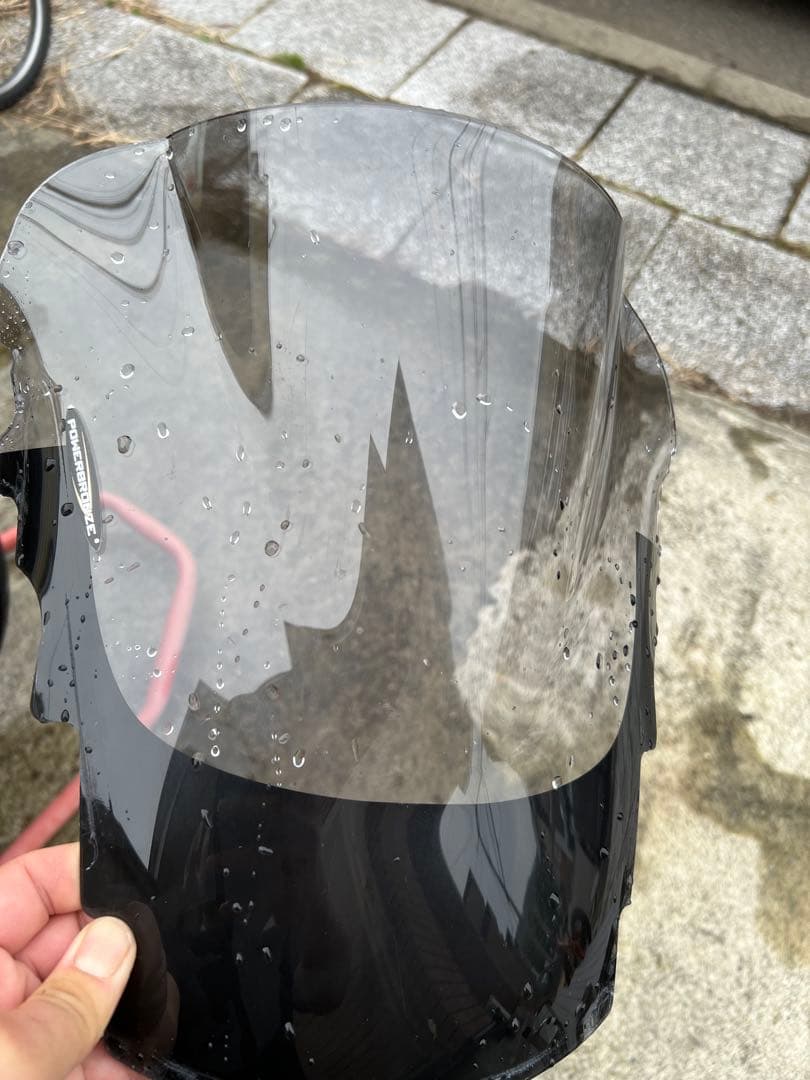 cb400sbNC39 POWERBRONZE ライトスモーク ウィンドシールド