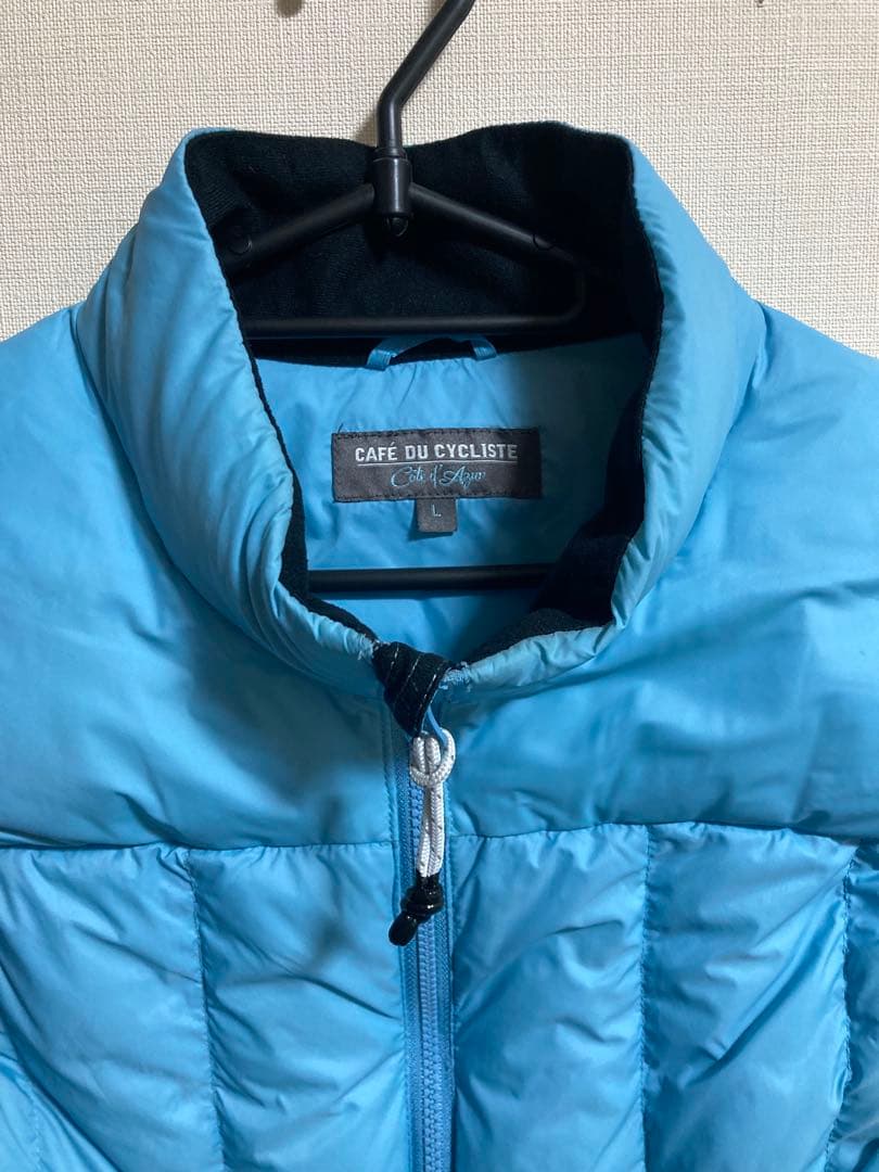 カフェドシクリステ　ALEXIA unisex ダウンジレ　L サイクルウエア