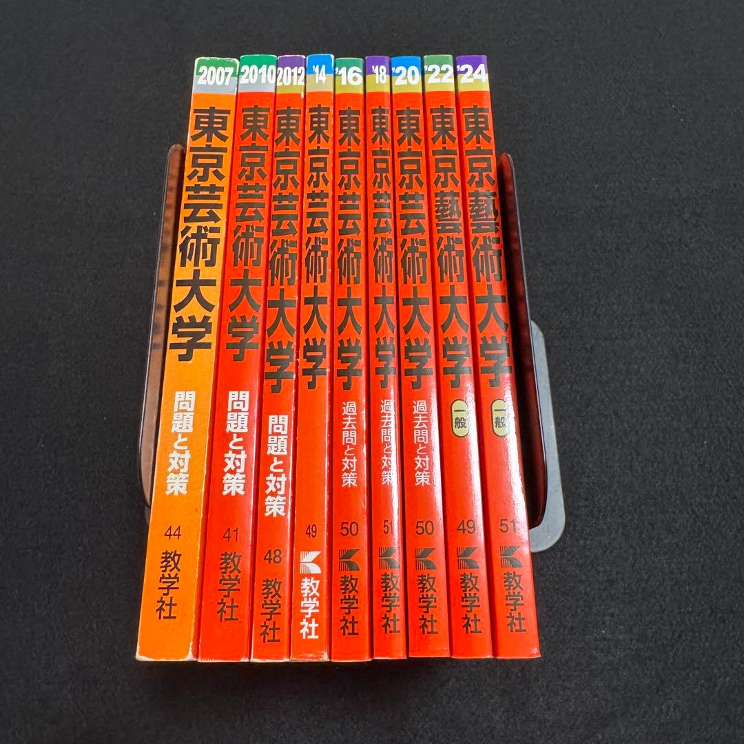 赤本　東京芸術大学　東京藝術大学　2003年～2023年　21年分