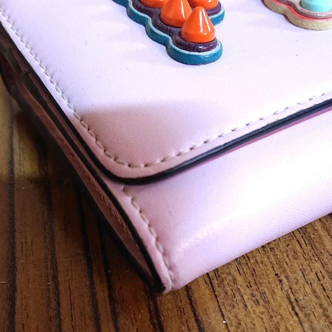 FENDI 長財布 【ウォレットチェーンなし】 ピンク