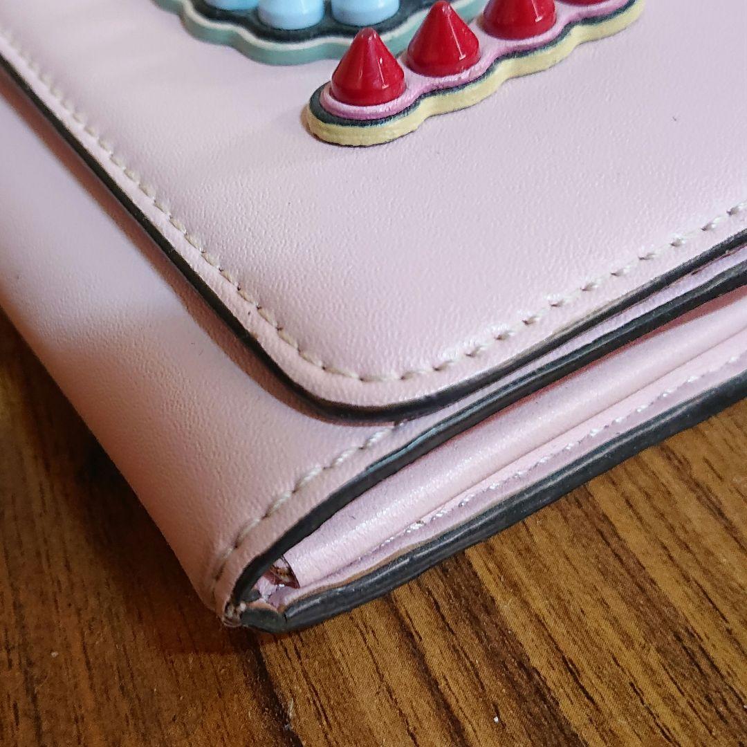 FENDI 長財布 【ウォレットチェーンなし】 ピンク