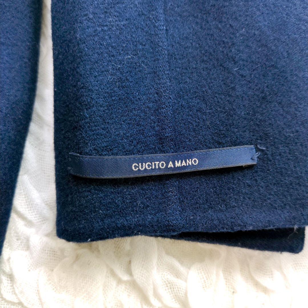 S MaxMara　ダブルフェイスコート　クチートアマーノ　ネイビー