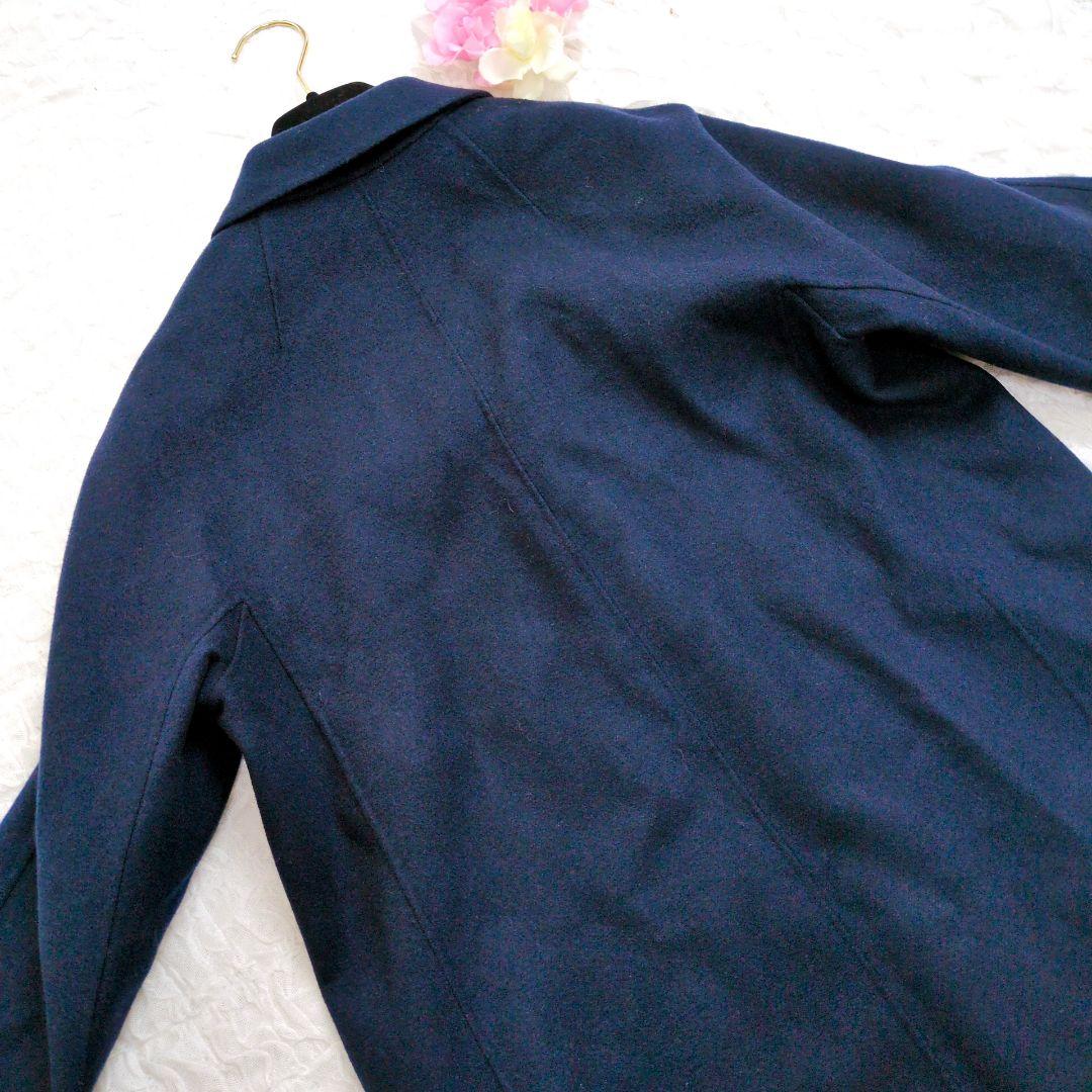 S MaxMara　ダブルフェイスコート　クチートアマーノ　ネイビー