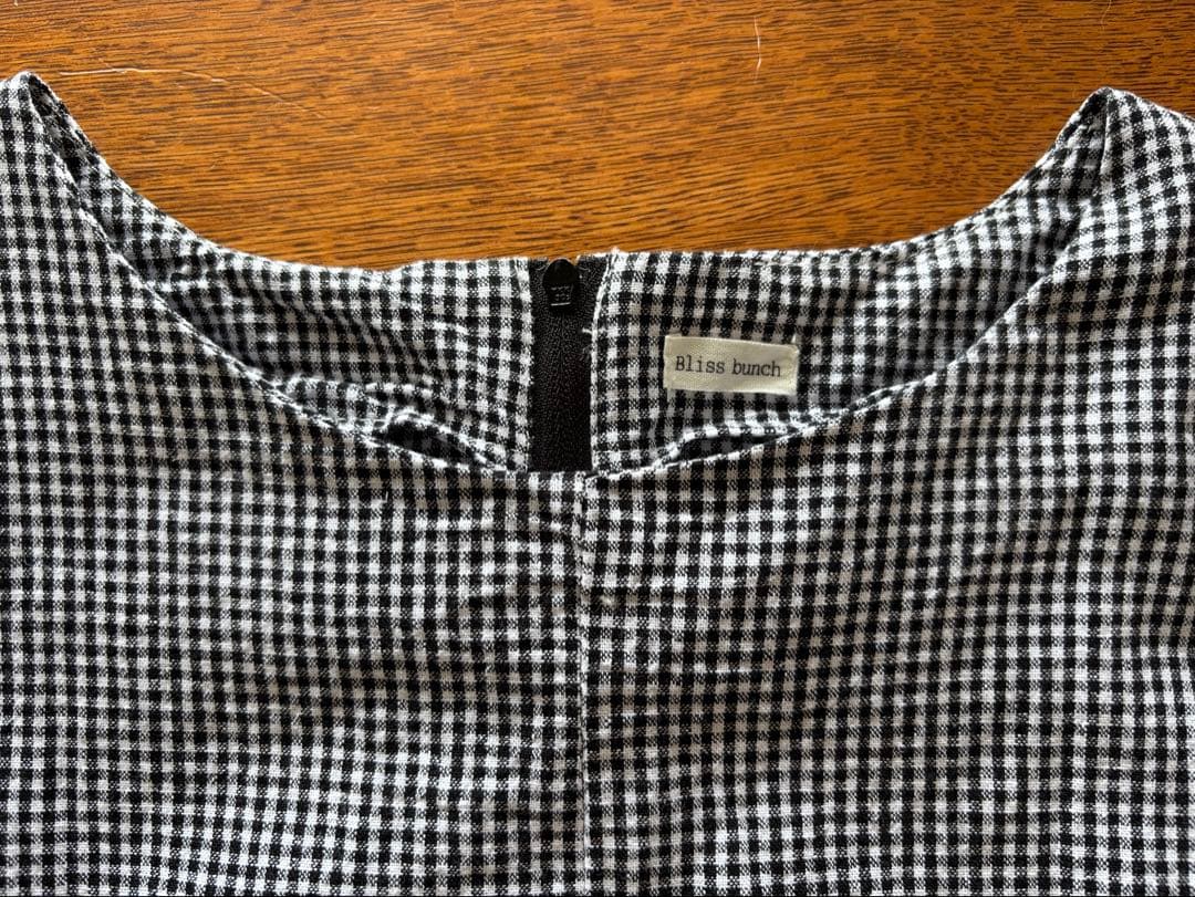 ブリスバンチ Bliss Bunch リネンコットン ワイドサロペットパンツ