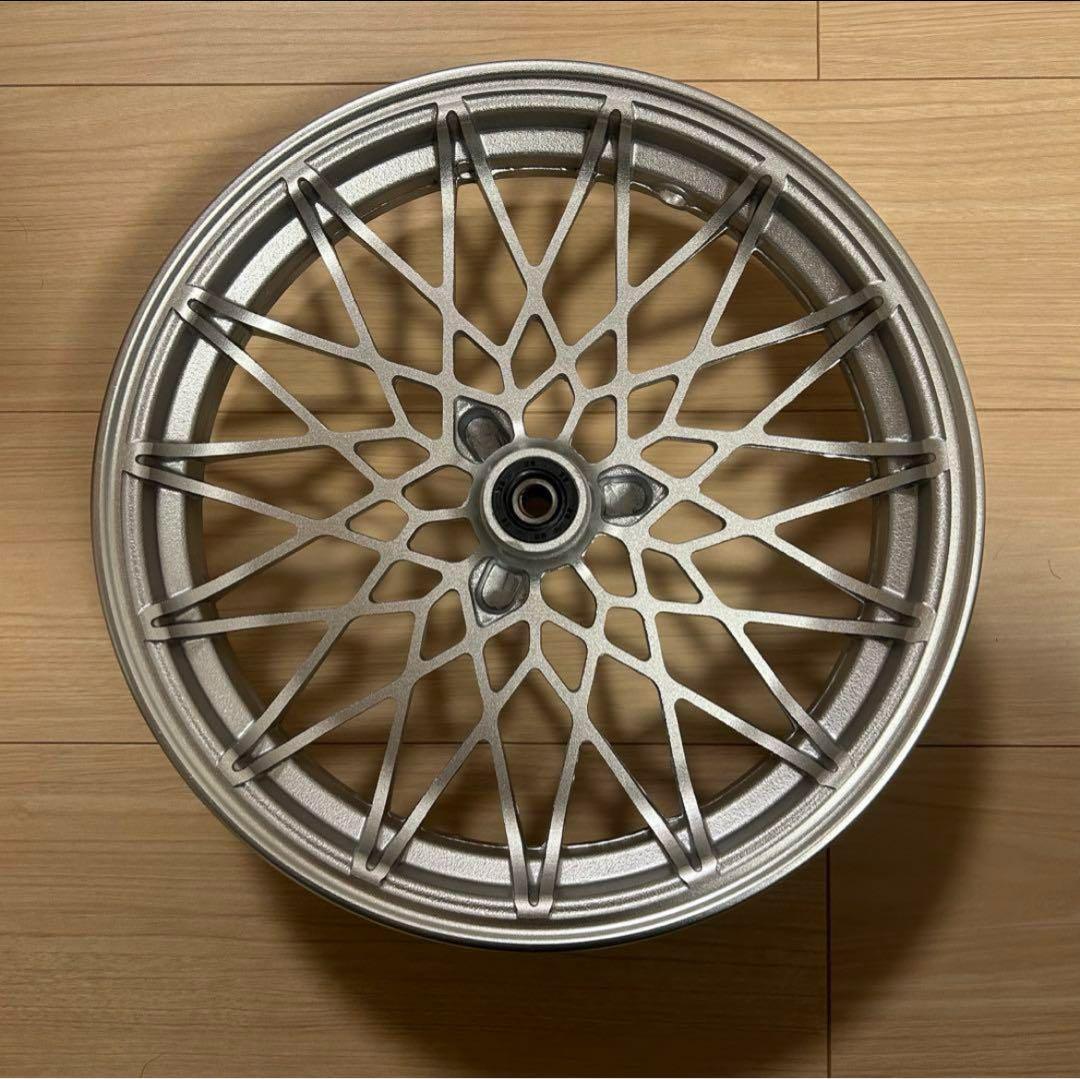 シグナスX アドレス等フロント用アルミホイール 12インチ