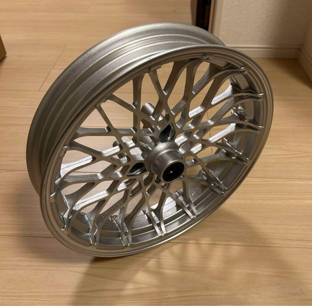 シグナスX アドレス等フロント用アルミホイール 12インチ