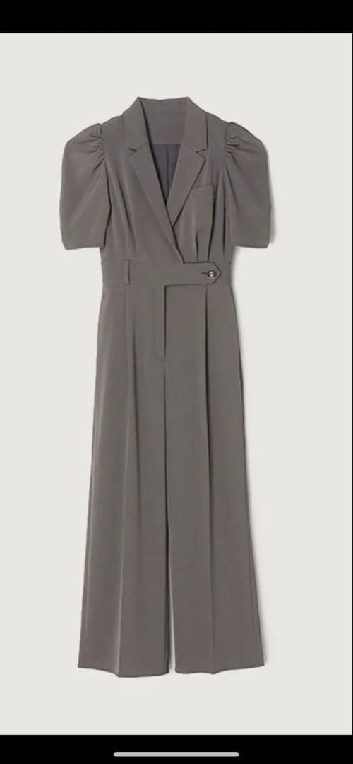 アニュアンス　テーラードオールインワン